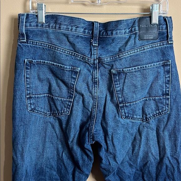 Nautica Men’s 30X32 Loose Fit Bootcut Denim Jeans - Picture 5 of 6
